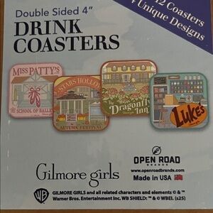 Gilmore Girls Cardboard Coasters Set of 4